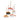 Cody Foster & Co. hand-crafted glass shrimp nigiri sushi ornament