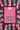 Christmas Crackers sewn garland package surrounded by patterned paper crackers