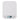Taylor 11 lb waterproof kitchen scale in white, top view
