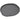 Chicago Metallic 14 inch perforated pizza crisper pan in dark gray with two handles