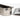 Close-up of the RSVP fish poacher's riveted folding side handle and polished stainless body, with the lid resting beside it.