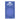 Periwinkle blue round dotted Speks Slabs sticker on blue retail card