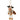 Cow ornament in a knit sweater