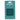 Dark teal square Speks Slabs sticker on teal retail card