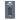 Charcoal oval Speks Slabs sticker on gray retail card
