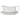 Now Designs white gravy boat on its saucer