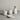 Moda at Home Harstad cement tumbler, cotton jar, lotion pump and soap dish together on a counter
