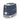 Navy blue Smeg toaster, angled view with lever, dial and slots