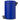 Brabantia NewIcon pedal bin in Mineral Blue, side view