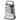 RSVP Endurance stainless steel box grater showing the coarse grating side and black non-slip base