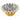 Nordic Ware Lotus Bundt pan showing the silver nonstick interior and gold exterior
