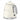 Cream Smeg mini kettle, rear three-quarter view showing the chrome handle and switch