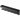 Black wall-mounted key rack with a shelf tray above a row of six hooks, angled view