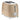 Matte champagne gold Smeg toaster, angled view with lever and dial