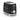 Matte black Smeg two-slice toaster, angled view showing lever and stop dial