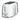 Mirror chrome Smeg toaster, angled view with lever and stop dial