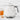 Smeg mini electric kettle in glossy cream with chrome accents