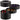 Alessi Pleated Capsule Holder Black