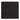 Square black charcoal filter pad