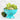 Turquoise Calypso Basics colander in a kitchen