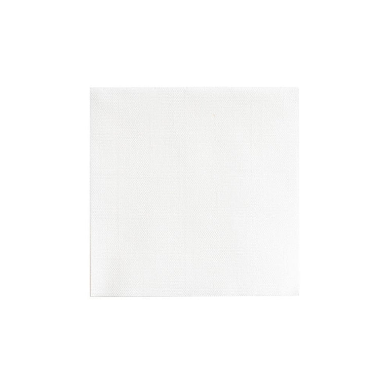 Caspari Paper Linen White Cocktail Napkins