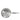 Cristel 1826 Collection Stainless Steel Frypan 8"