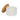 Salt XL cellar with the bamboo lid tilted open, filled with flaky salt