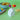 House Balloon snack forks with chips and cheese on green