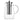 Empty barista glass teapot with stainless steel infuser and lid