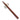 Pair of wooden chopsticks resting on the calico cat chopstick rest