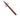 Pair of wooden chopsticks resting on the calico cat chopstick rest