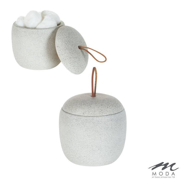 Moda at Home Harstad Cement Cotton Jar