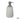 Moda at Home Harstad grey cement lotion pump with a satin chrome pump