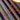 Chilewich Shuffle Stripe Shag Mat in Petunia, lifestyle photo in home interior