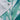 Moda Agave shower curtain detail showing botanical leaf print