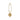 HIC gold mesh snap tea ball infuser with squeeze handle