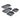 HIC Kitchen Non-Stick Sheet Pan Dividers, Set-4
