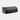 Matt Black Roll Top Bread Bin seen from an angle