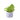 Wool Check Flower Pot