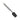 Kuhn Rikon basting brush with stainless steel handle and black silicone bristles