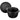 Staub Petite French Oven in Black, lid off showing the self-basting spikes