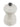Peugeot Bistro salt mill in ivory gloss with a silver top knob