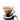 V60 Glass Coffee Drippe, Black