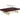 Wooden Straight Skirt Hangers -Walnut/Gold Set 5