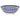 Geo Blue Stamped Bowl 8"