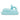 Fox Run Whale Ceramic Butter Dish in aqua blue, side view