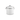 LC Enameled Stockpot 8qt White SS knob
