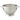 HIC Kitchen pierced stainless steel colander — brushed finish, double riveted handles, footed base, perforated bowl