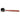 Outset Rosewood 3-in-1 Grill Brush, brass bristles with scraper