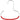 Mawa semi round scarf hook with red grip coating
